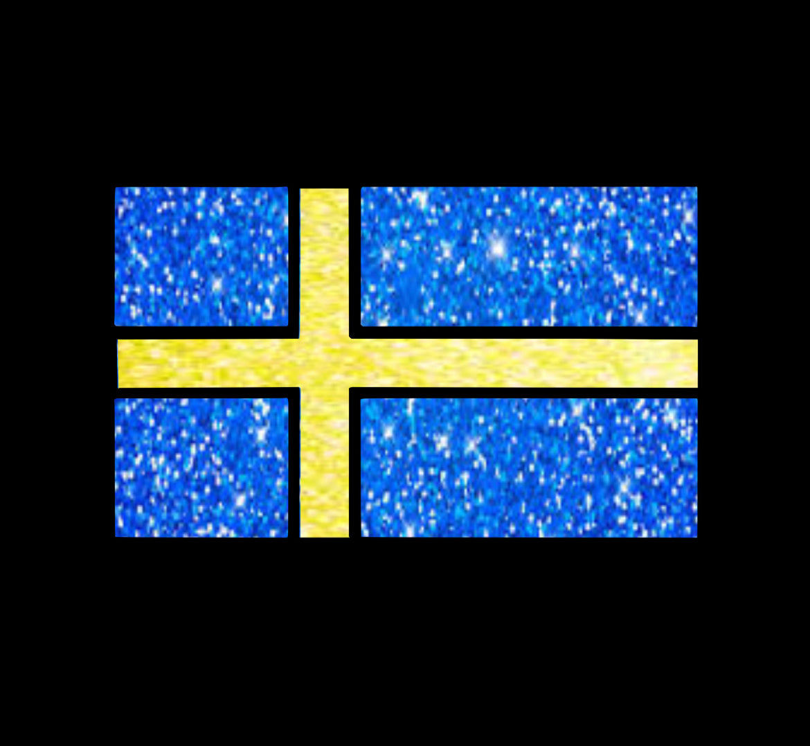 Swedish Flag Custom Design