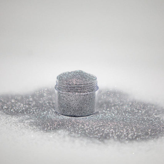The Metallics - Silver Steel - Glitter