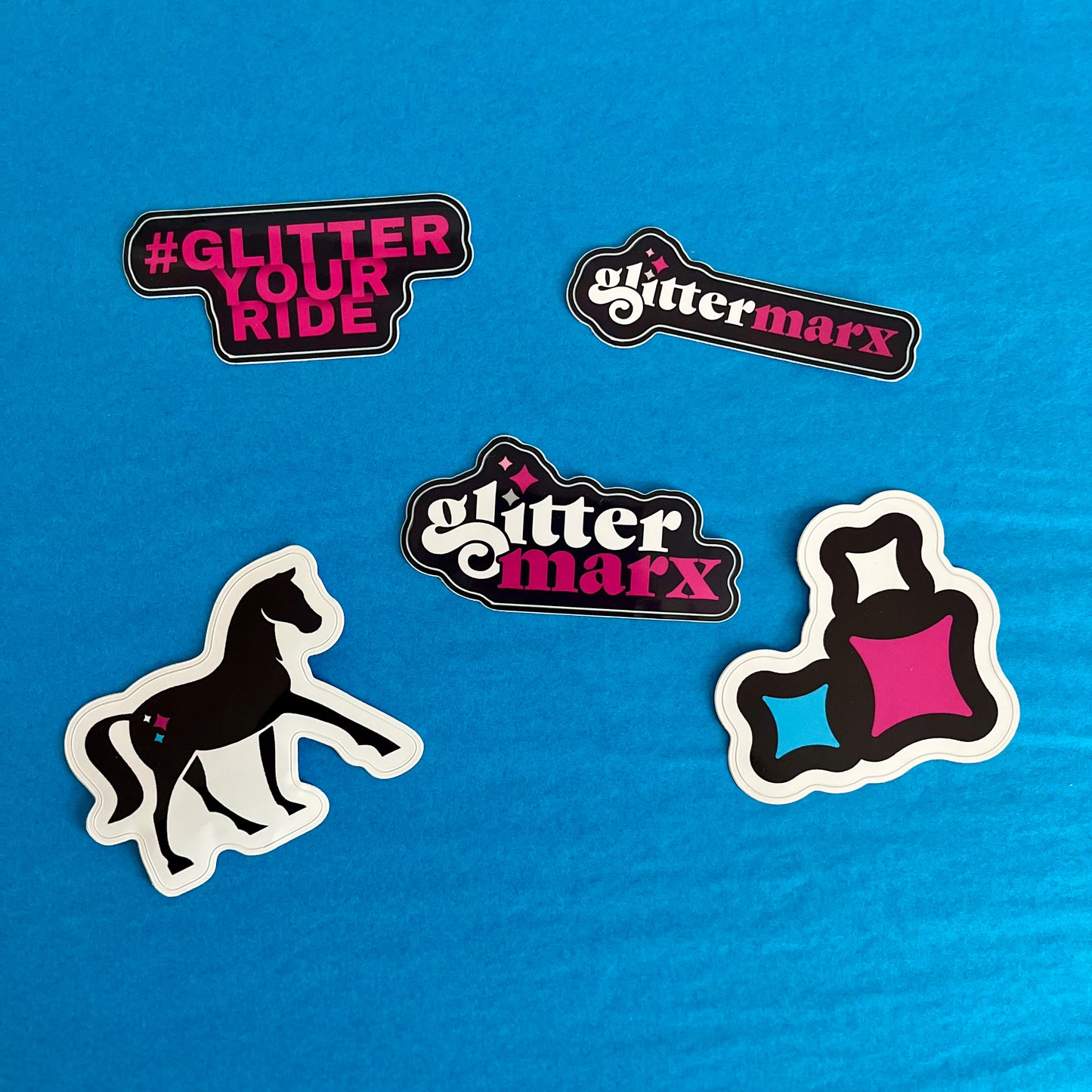 Glittermarx Sticker Set