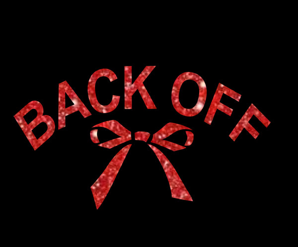 Back Off Custom design for Southern Standard Stables