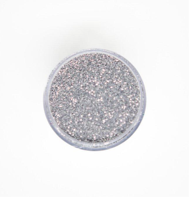 The Metallics - Silver Steel - Glitter