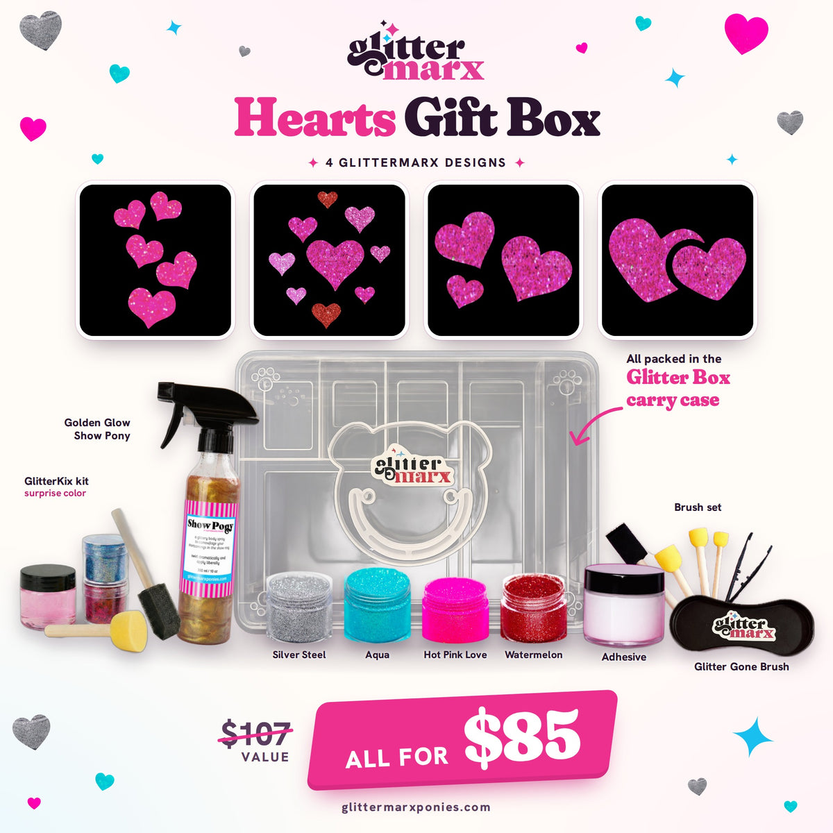 Hearts Gift Set