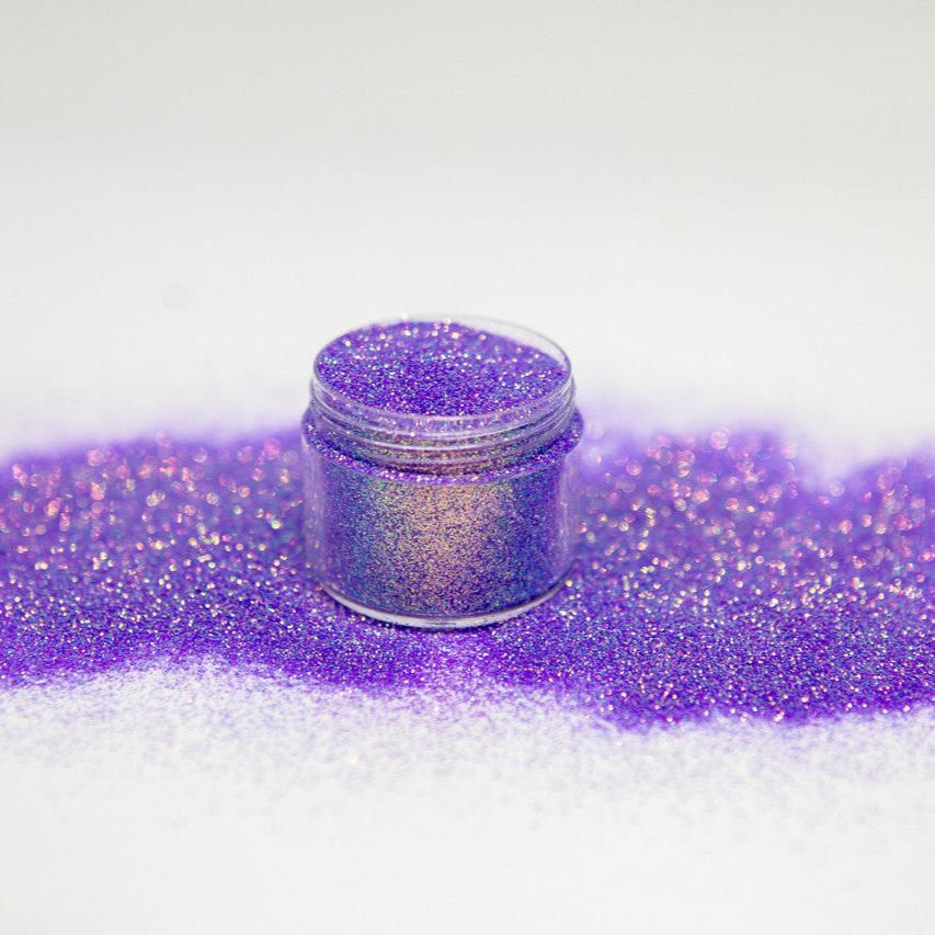 Iridescent Rainbow Purple - Glitter